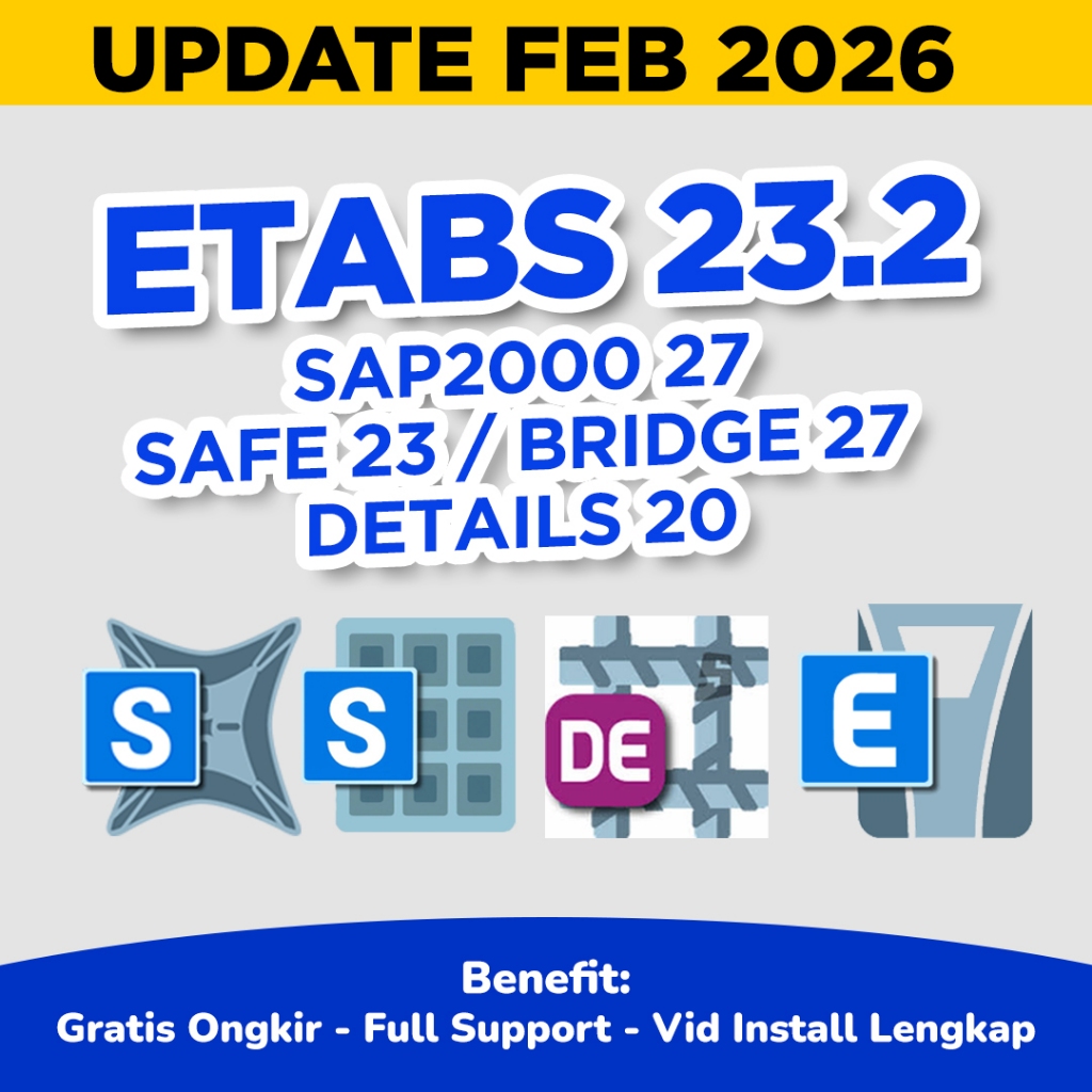 Jual ETabs 23 Ultimate WIN FULL VERSION Vid Install | Shopee Indonesia