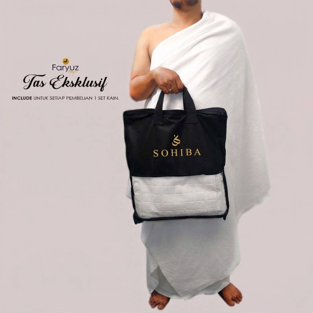 Jual Faryuz - Kain Ihram Microfiber & Katun Ihrom Ikhrom Bahan Tebal ...