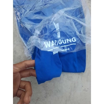 Koas Oblong Polos Bersablon Basahan Kerja Santai Dan Hadiah Pekerja Pembeli