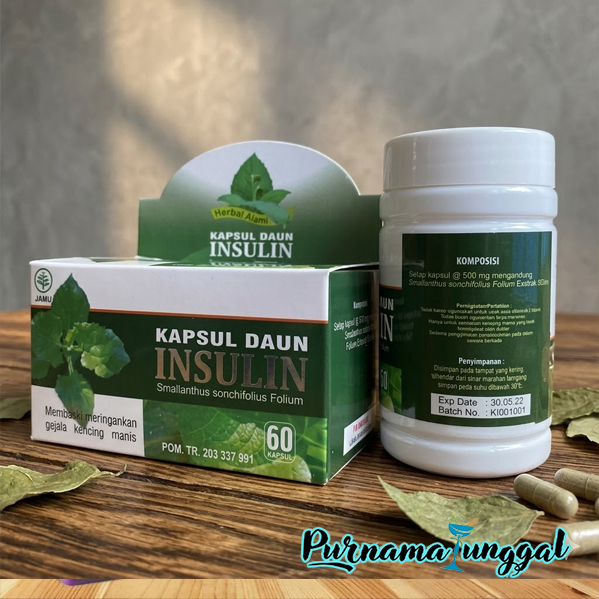 Herbal Diabetes Penurun Gula Darah Kencing Manis Insulin Kapsul Amanah