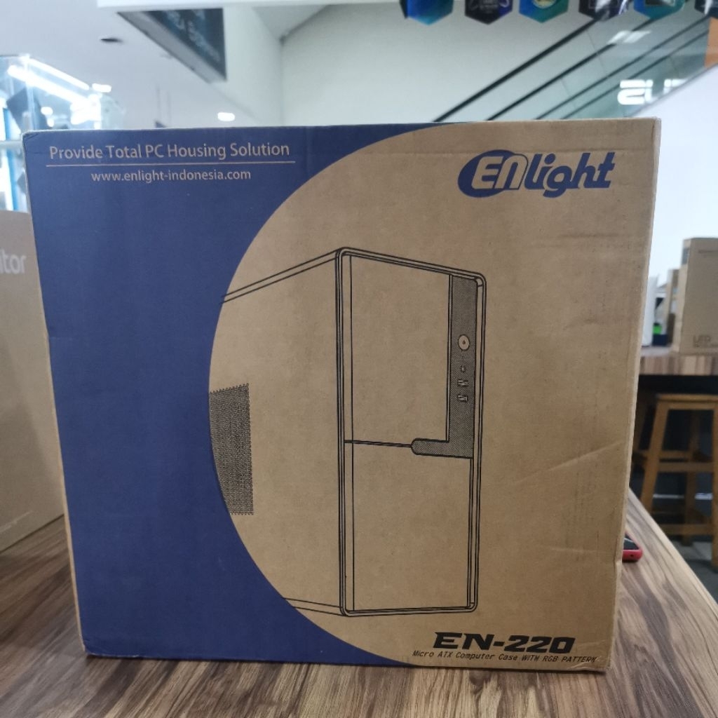 Jual Casing PC Enlight The Revolution EN-220 ITX Micro ATX include ...