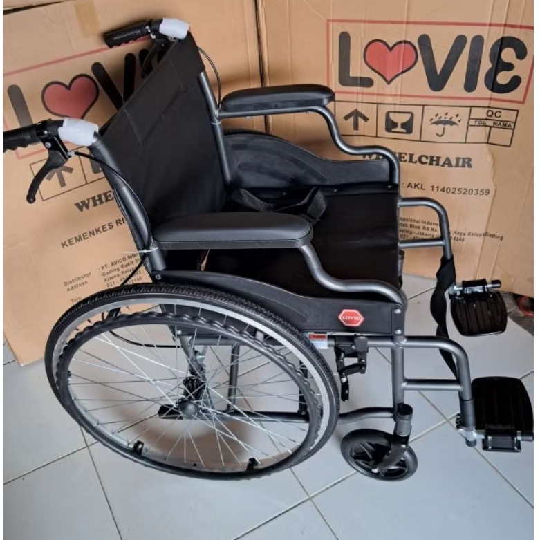 Jual KURSI RODA MEDIS PASIEN KURSI RODA STANDAR KURSI RODA TINGAL PAKAI ...