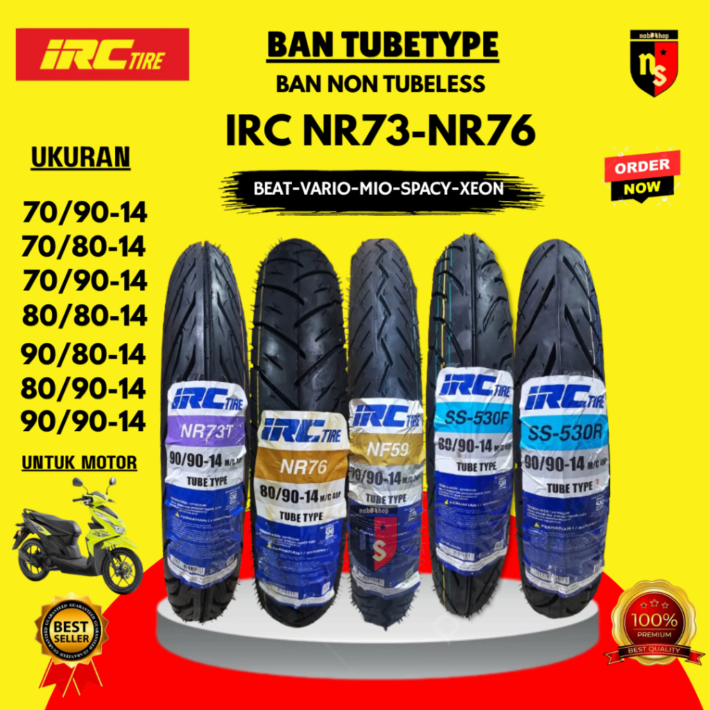 Jual Ban IRC Terlengkap & Harga Terbaru Juli 2026 | Shopee Indonesia