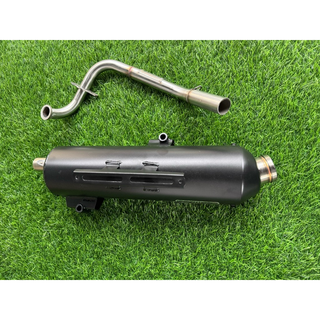 Jual knalpot olympus std racing v2 leher atas vario | Shopee Indonesia