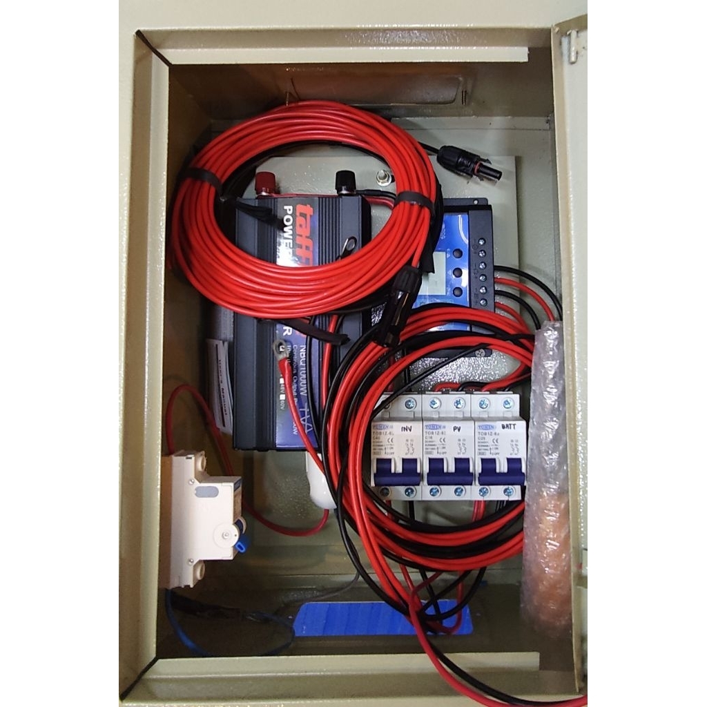 Jual PAKET SHS SOLAR HOME SYSTEM PLTS OFF GRID MINI 300WP SOLAR PANEL ...
