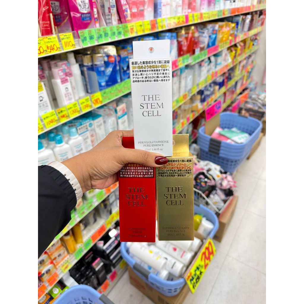 Jual THE STEM CELL PDRN Glutathione Pure Essence 55mL Jepang | Brightening Moist Essence | KOR JAPAN