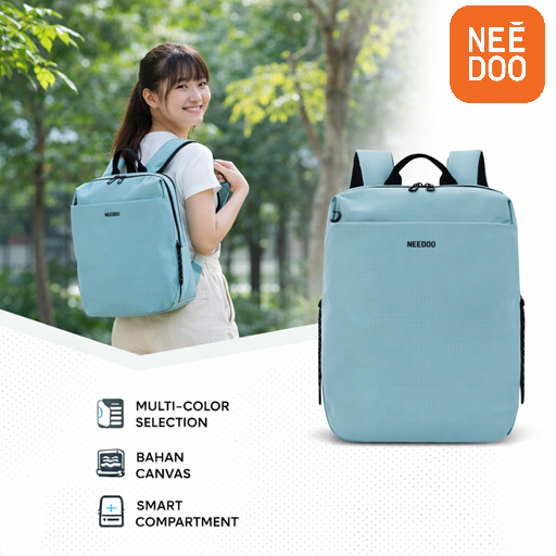 Jual Needoo - Tas Ransel / Backpack Kekinian | Ringan, Kuat & Stylish ...