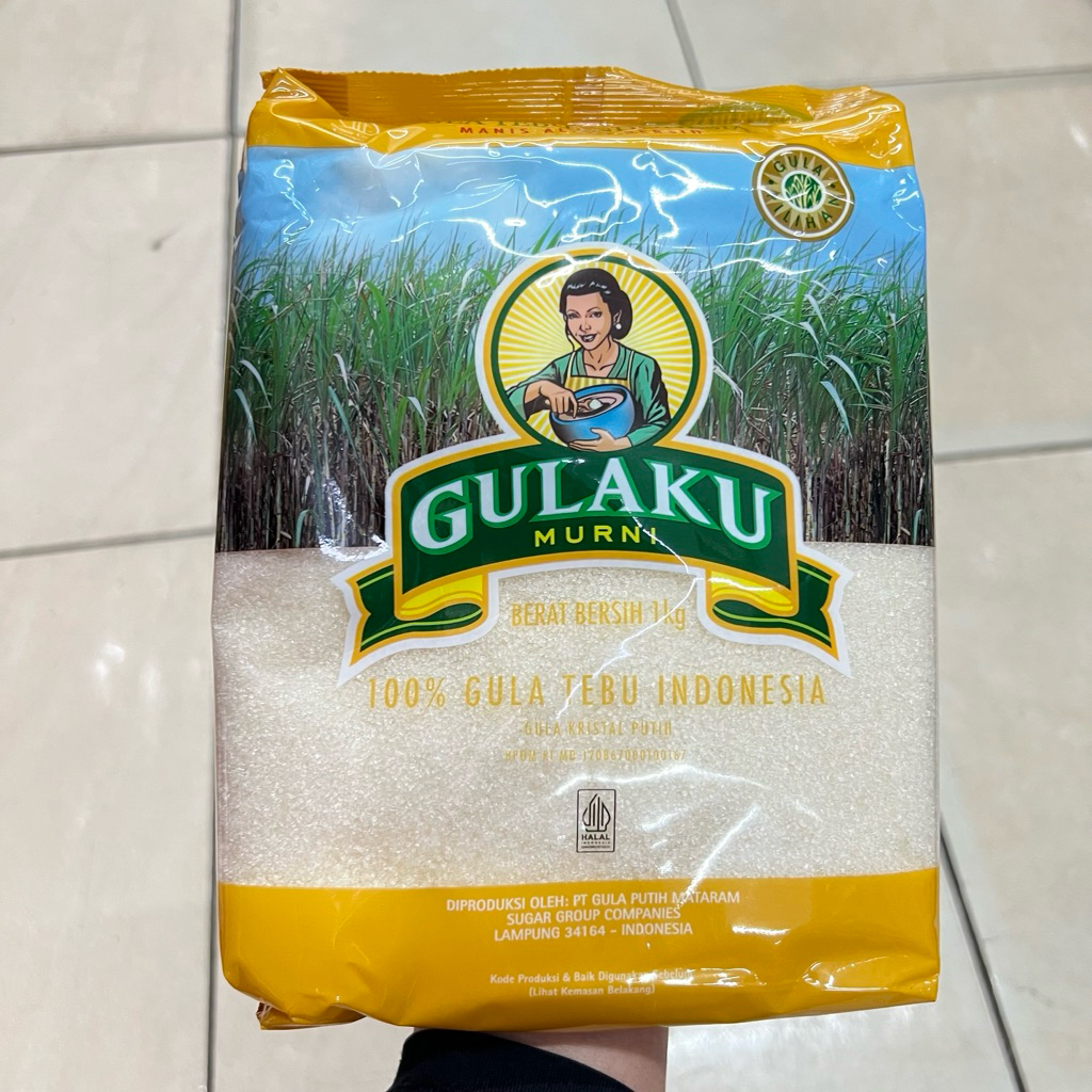 Jual Gulaku Gula Pasir 1kg Kuning - Bersih, Putih, Mudah Larut | Shopee ...