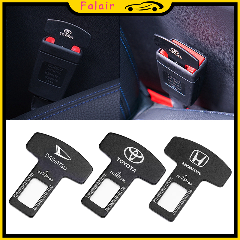 Falari 1pcs Colokan Sabuk Pengaman Mobil Universal Stopper Buzzer Seat Belt Penahan Bunyi Peringatan Sabuk Aksesoris Interior Mobil Semua Tipe Kendaraan Praktis Merek