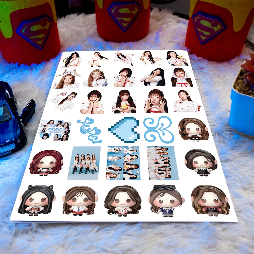 Jual Stiker Kpop H2H Hearts2Hearts RUDE Pack 30pcs - Sticker Idol Korea ...