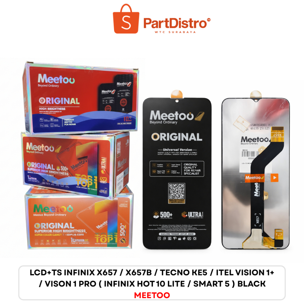 Jual LCD+TS INFINIX X657 / X657B / TECNO KE5 / ITEL VISION 1+ / VISON 1 ...