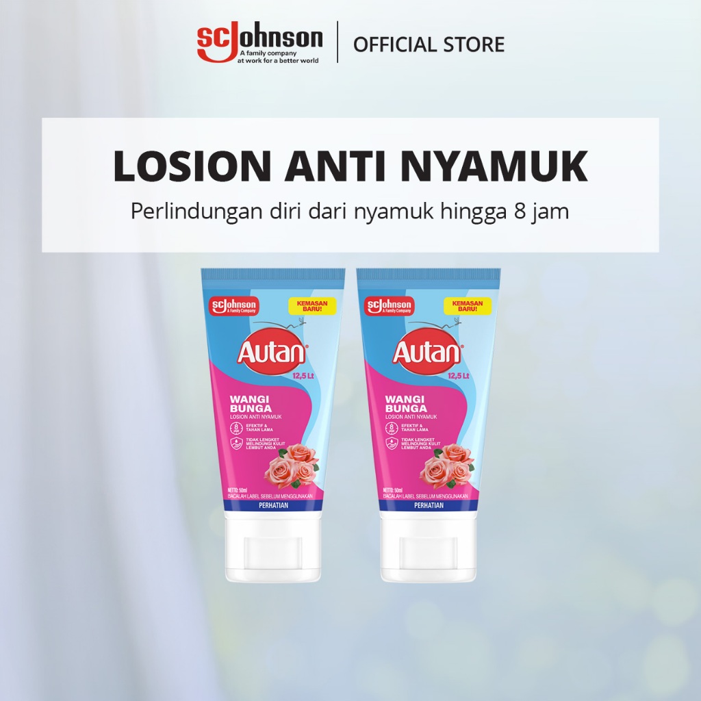 Jual Autan Bunga Lotion Tube 50ml - X2 | Shopee Indonesia
