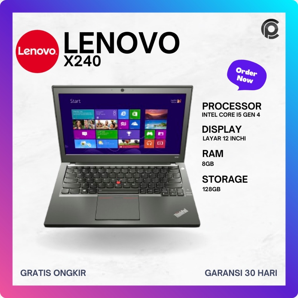 Jual Lenovo ThinkPad A275 A475 X13 X395 X220 X230 X240 X250 X260