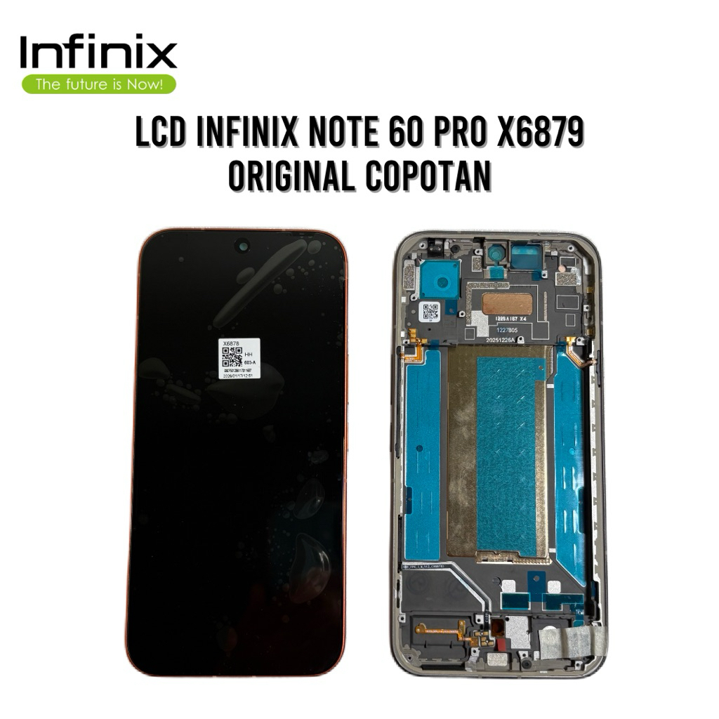 Jual LCD TOUCHSCREEN INFINIX NOTE 60 PRO X6879 ORIGINAL COPOTAN ...