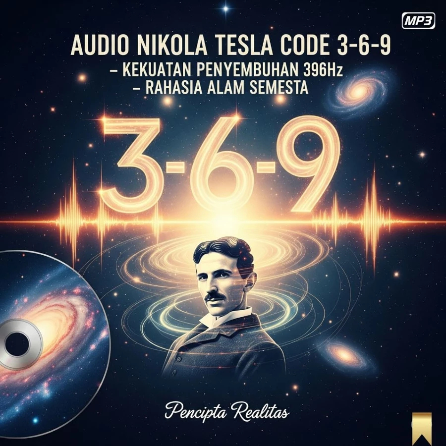 Jual Audio Nikola Tesla Code 3-6-9 Kekuatan Penyembuhan 396 Hz Rahasia ...