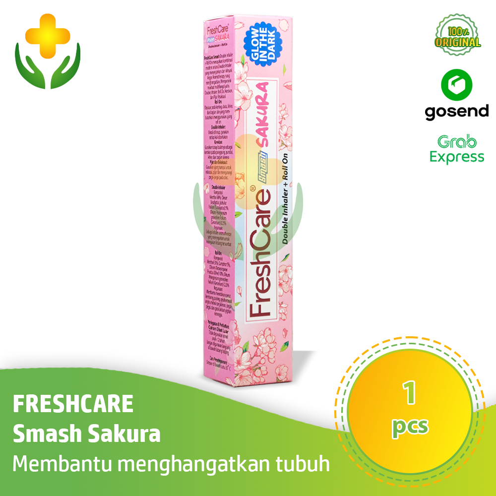 Jual Freshcare Smash Sakura Double Inhaler + Roll On 1 pcs | Shopee ...