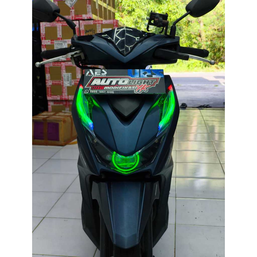 Jual BILED BEAT DELUXE DAN BEAT STREET GEN 1 FULL SET REFLEKTOR CUSTOM ...