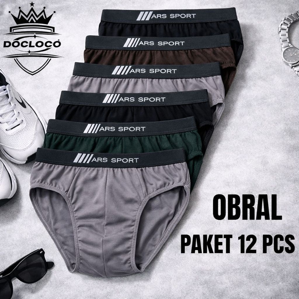 obral paket 12 pcs celana dalam pria premium cd laki laki boxer cowok