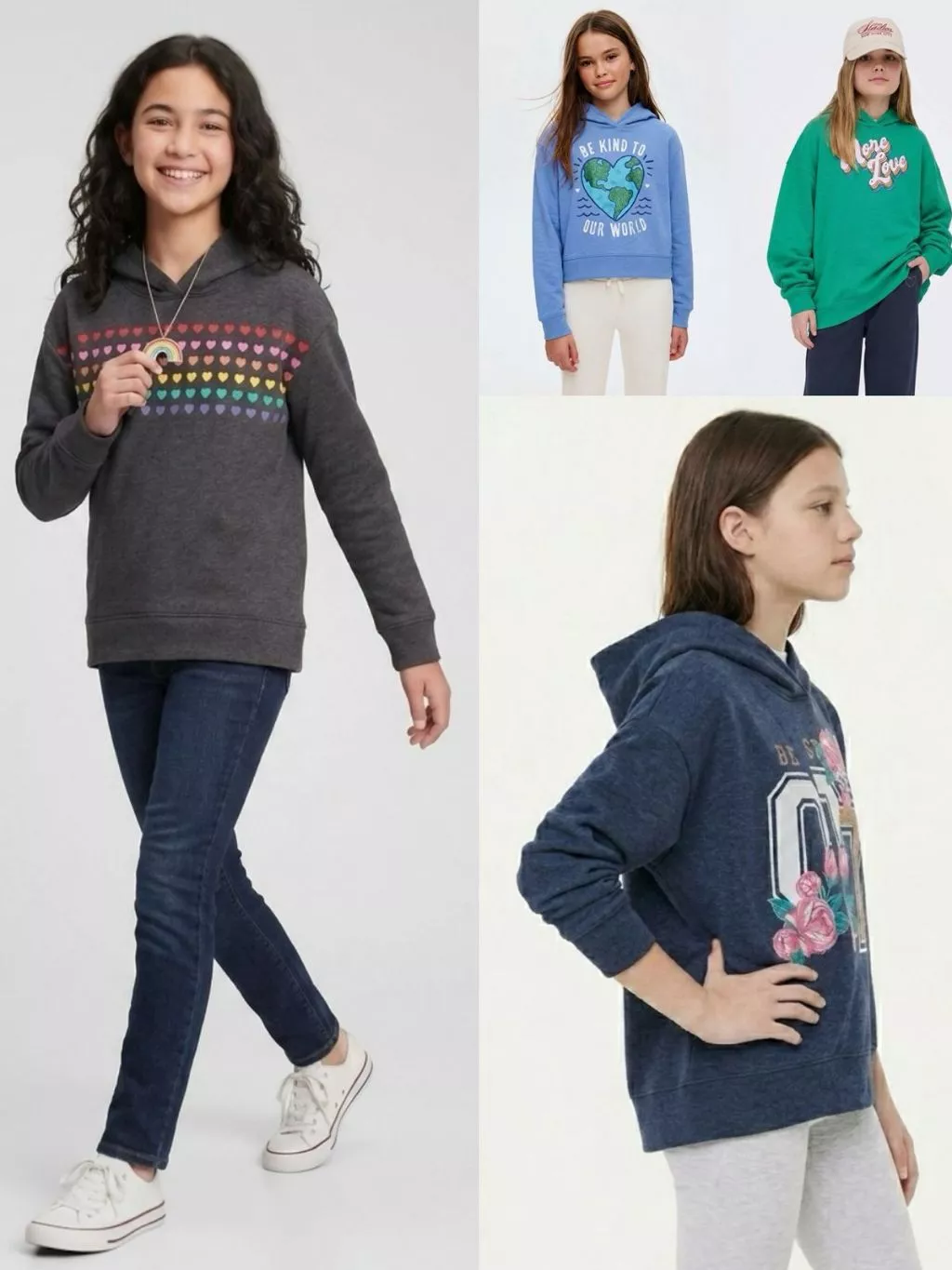 Sweater Hoodie Anak Perempuan Junior ABG SO Kids Favorite Hoodie - 2215