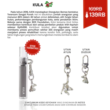 KULA The OG Liptint Shade Belle I Liptint Untuk Bibir Kering Dan Gelap Liptint Glossy Gloss
