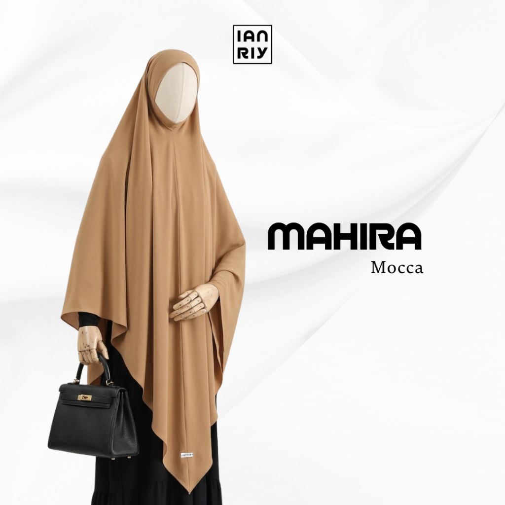 MAHIRA By IANRIY Khimar Bandana Jersey Lancip Khiban Jersey ITY 250 Gsm Free Cadar