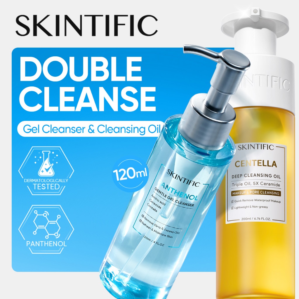 SKINTIFIC 2-IN-1 Cleanser Set