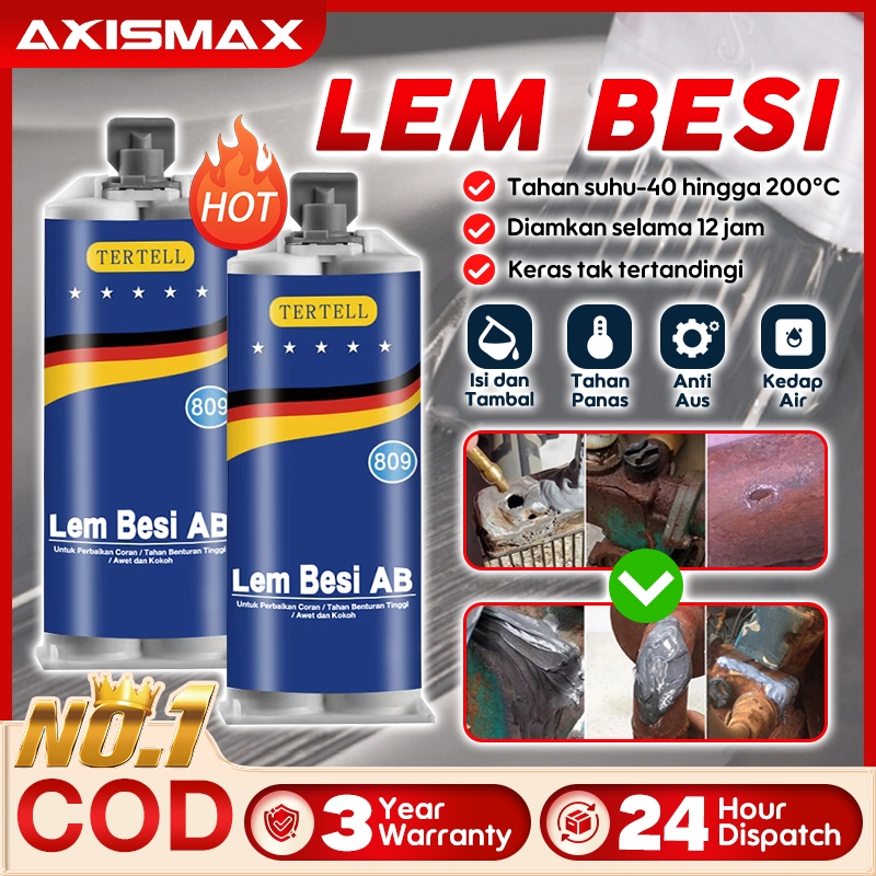 Jual Lem Besi Casting Glue Kafuter A+B Original - Lem Logam Tahan Panas ...