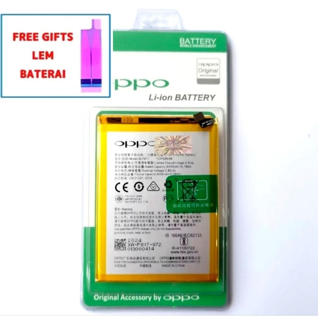 Jual Baterai Batre OPP A15S CPH2179 / A15 Cph2185 / A15 / A16K / A16E ...
