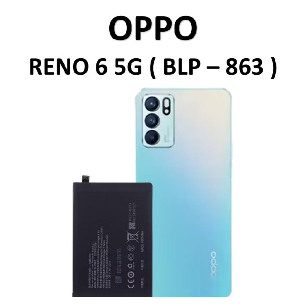 Jual Baterai Oppo Reno 6 Terlengkap & Harga Terbaru Juli 2026 | Shopee ...