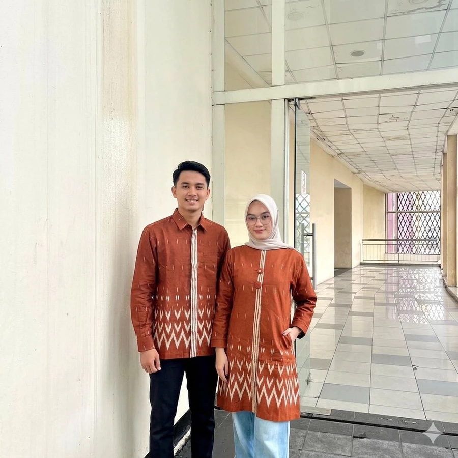 Batik Couple Katun Full Trikot