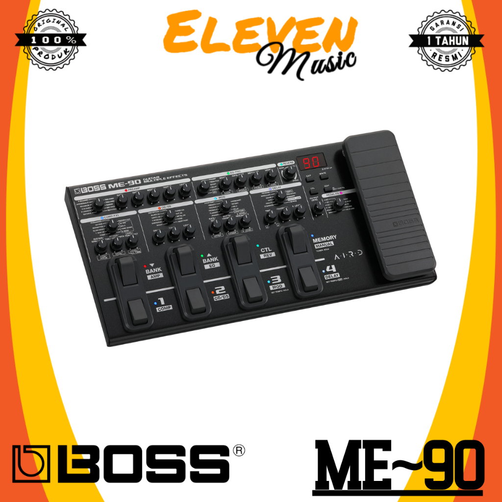 Jual Boss ME-90 Guitar Multi Effects Pedal BOSS ME90 Effect Gitar ...