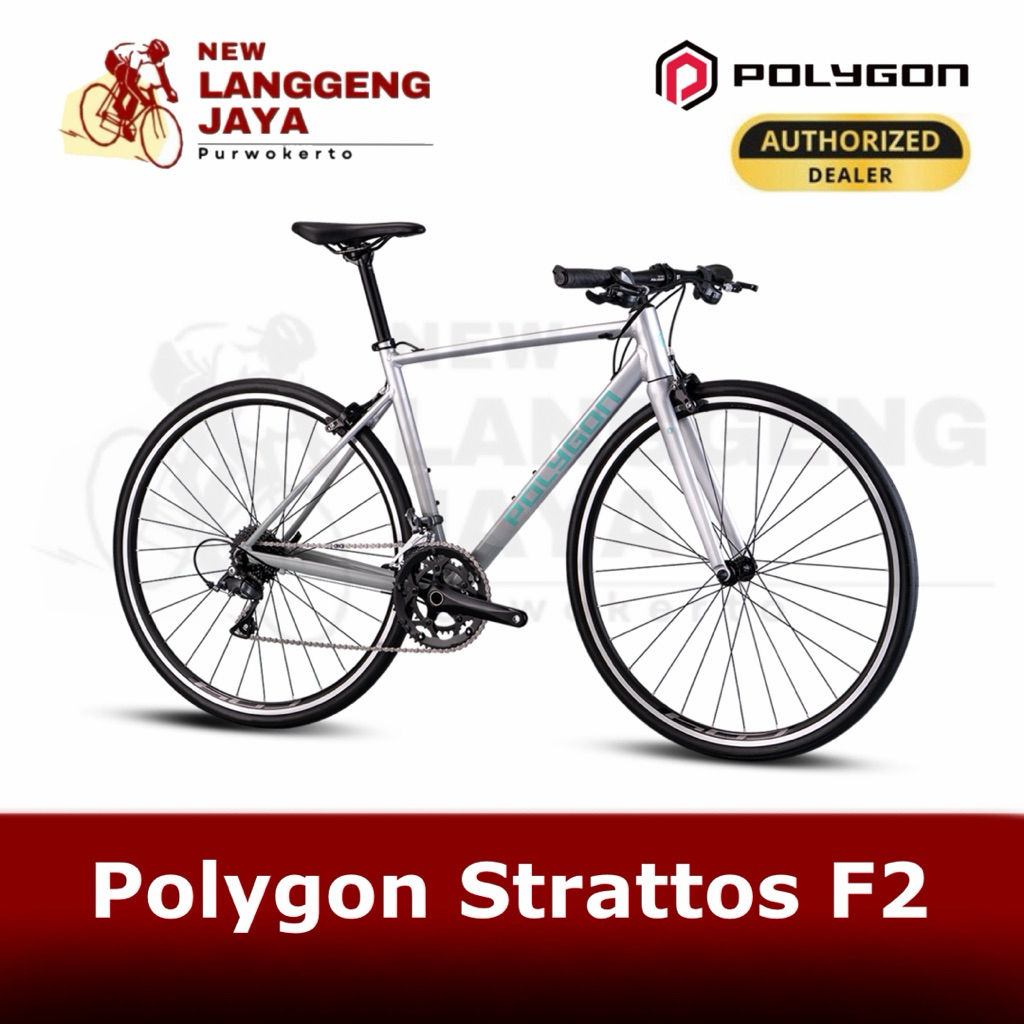 Jual Polygon Sepeda Hybrid Road Bike Strattos F2 2026 Flatbar Shimano ...