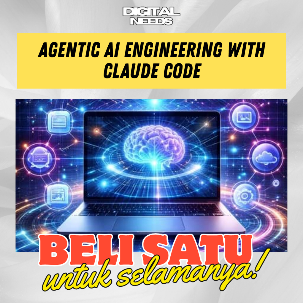 Jual [e-course] Belajar Agentic AI Engineering with Claude Code 2026 ...