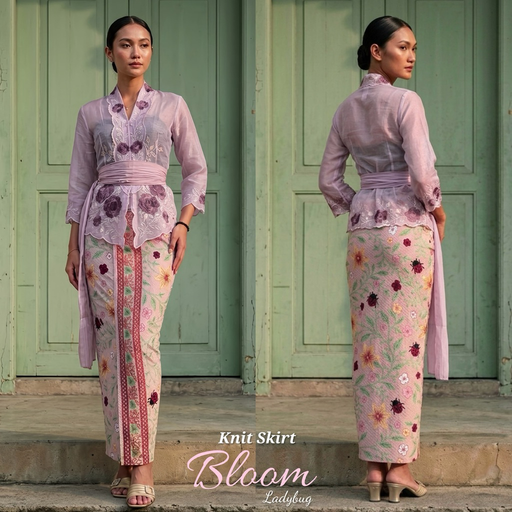 Jual ROK KNIT DIORAMA LADYBUG BLOOM | ROK BALI | BAWAHAN KEBAYA | ROK ...