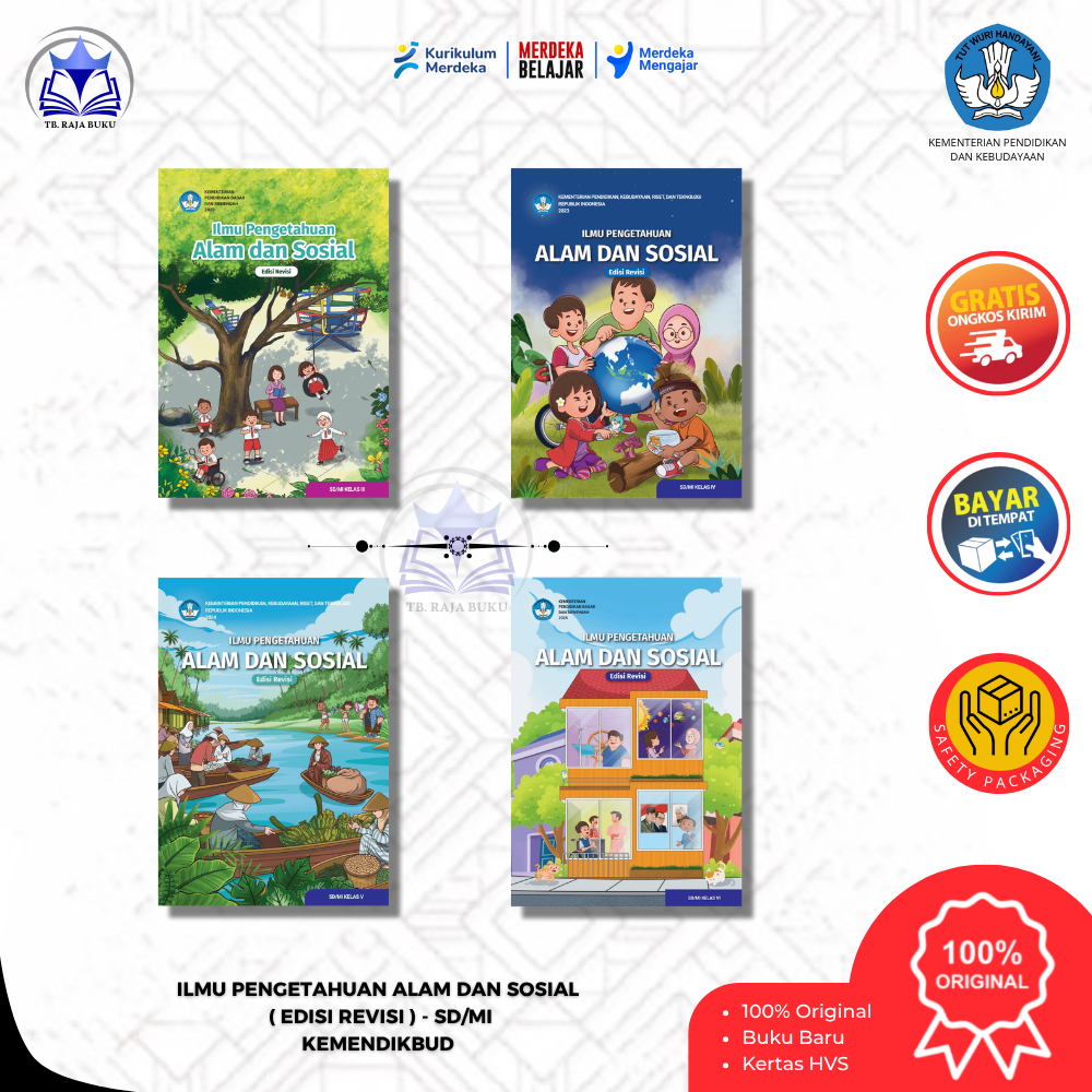 Jual Buku Siswa ( IPAS ) Ilmu Pengetahuan Alam Dan Sosial Kelas 3,4,5,6 ...