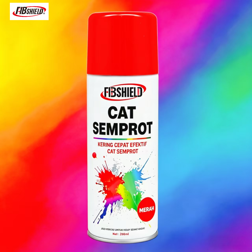 Jual FIBSHIELD 200ml Spray paint Cat Semprot Mobil Dan Motor Cat ...