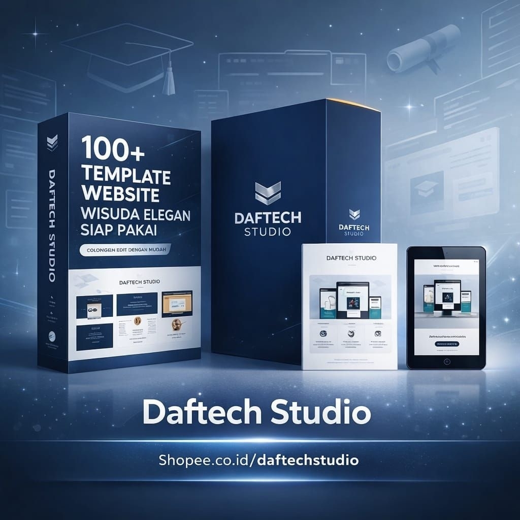 100+ Template Website Wisuda Elegan Siap Pakai – Import Sekali Langsung Jadi