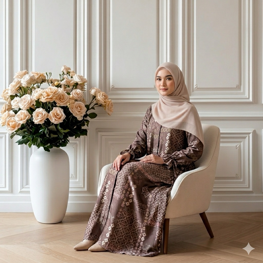 JELITA DRESS GAMIS JACQUARD PREMIUM BUSUI FRIENDLY GAMIS WANITA MEWAH ELEGAN ADEM NYAMAN DIPAKAI LOOK BUTIK BY QEEANA