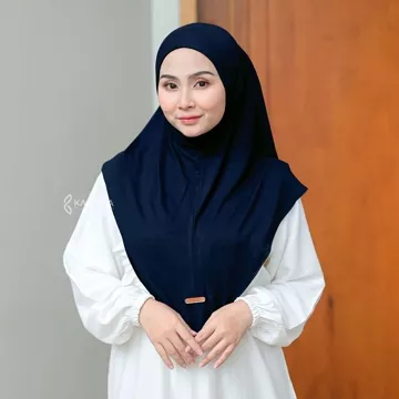 Kalisha X Mima Vanya Instan Bergo Rayon Viscose Size L