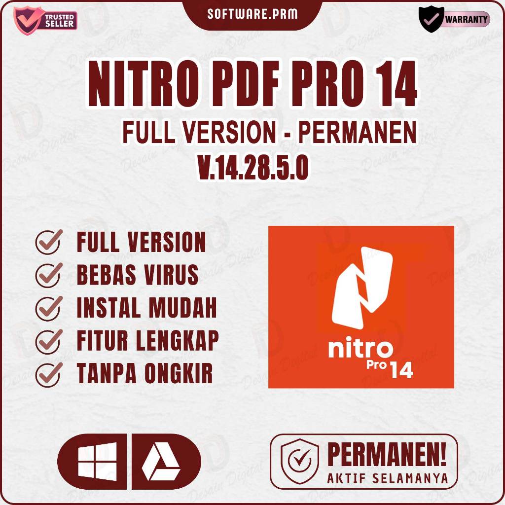 Jual Nitro PDF Pro 14 Full Version Window - Jaminan Terinstal | Shopee ...
