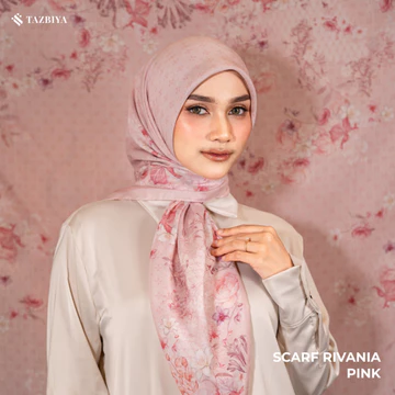 HIJAB SYARI TAZBIYA Scarf Voal Syari Hijab Voal Syari Jilbab Syari Hijab Segi Empat