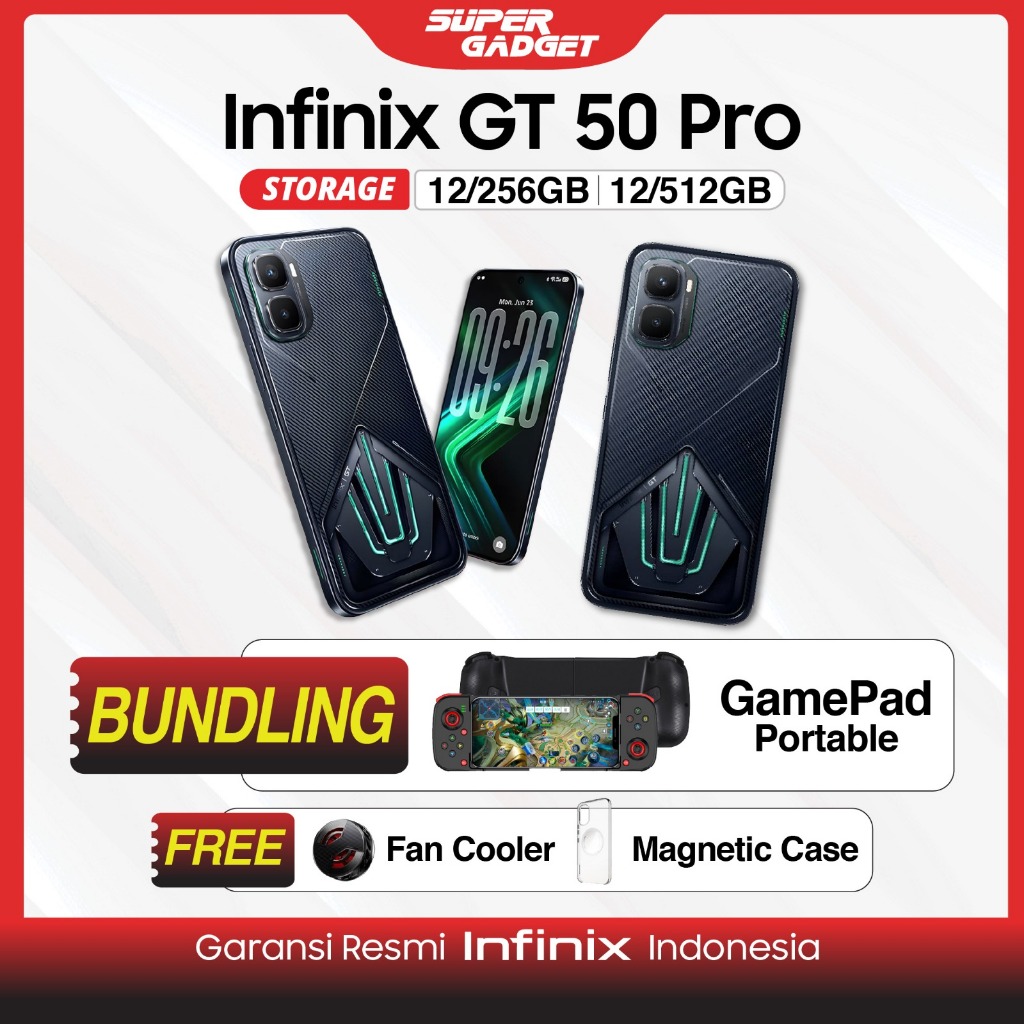 Infinix GT 50 Pro 5G 12GB 256GB dan 512GB di Shopee