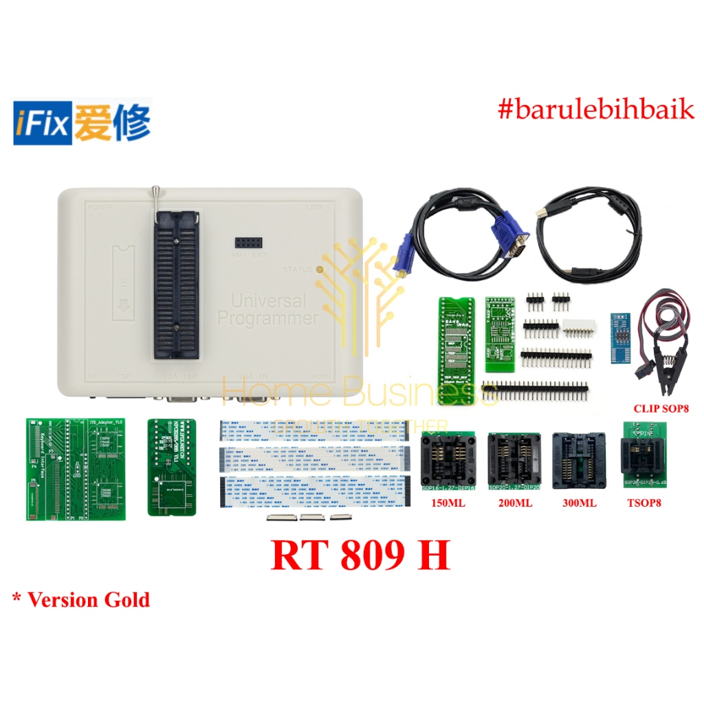 Jual RT809H RT809 RT 809 H 809H Programmer Alat Flasher Bios Universal ...