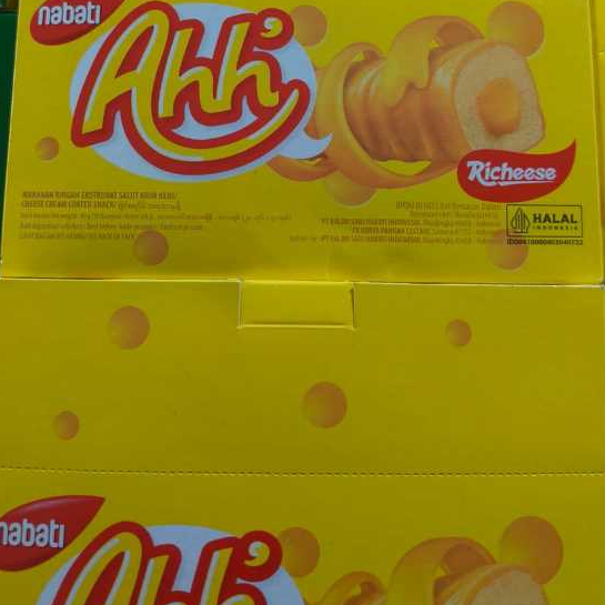 Jual Richeese Ahh Nabati Snack Jagung Keju 20pcs/Box | Shopee Indonesia