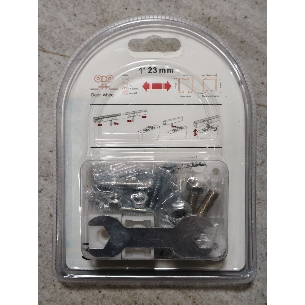 Jual FILLANOVA Roda Rell Sleding Gantung/Roda Rell Sleding | Shopee ...