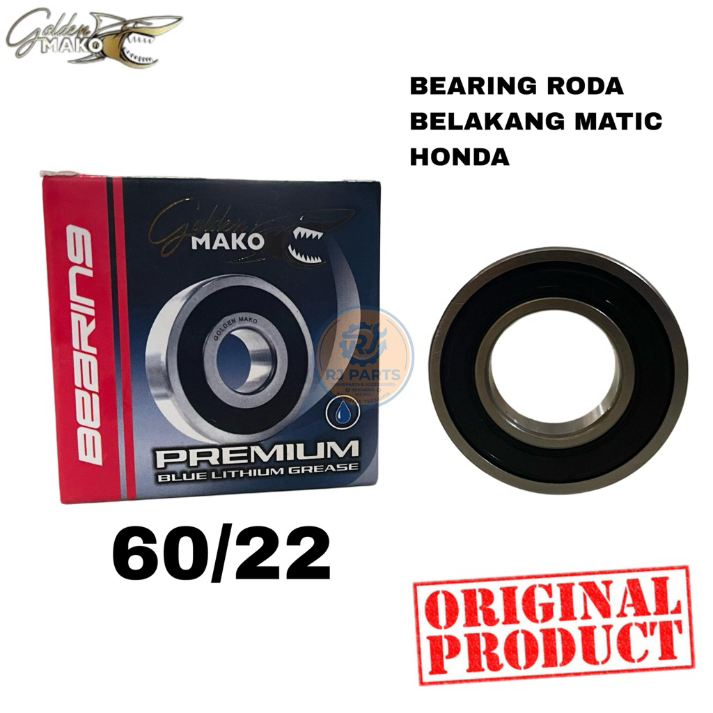 Jual Bearing 60/22 Golden Mako Premium - Klaher Gigi Rasio / Roda ...