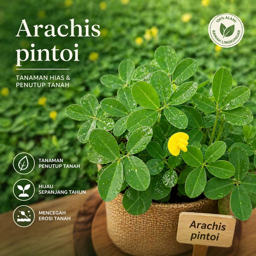 Jual TANAMAN LANDEP/ ARACHIS PINTOI / Kacang kacangan tanaman hias ...