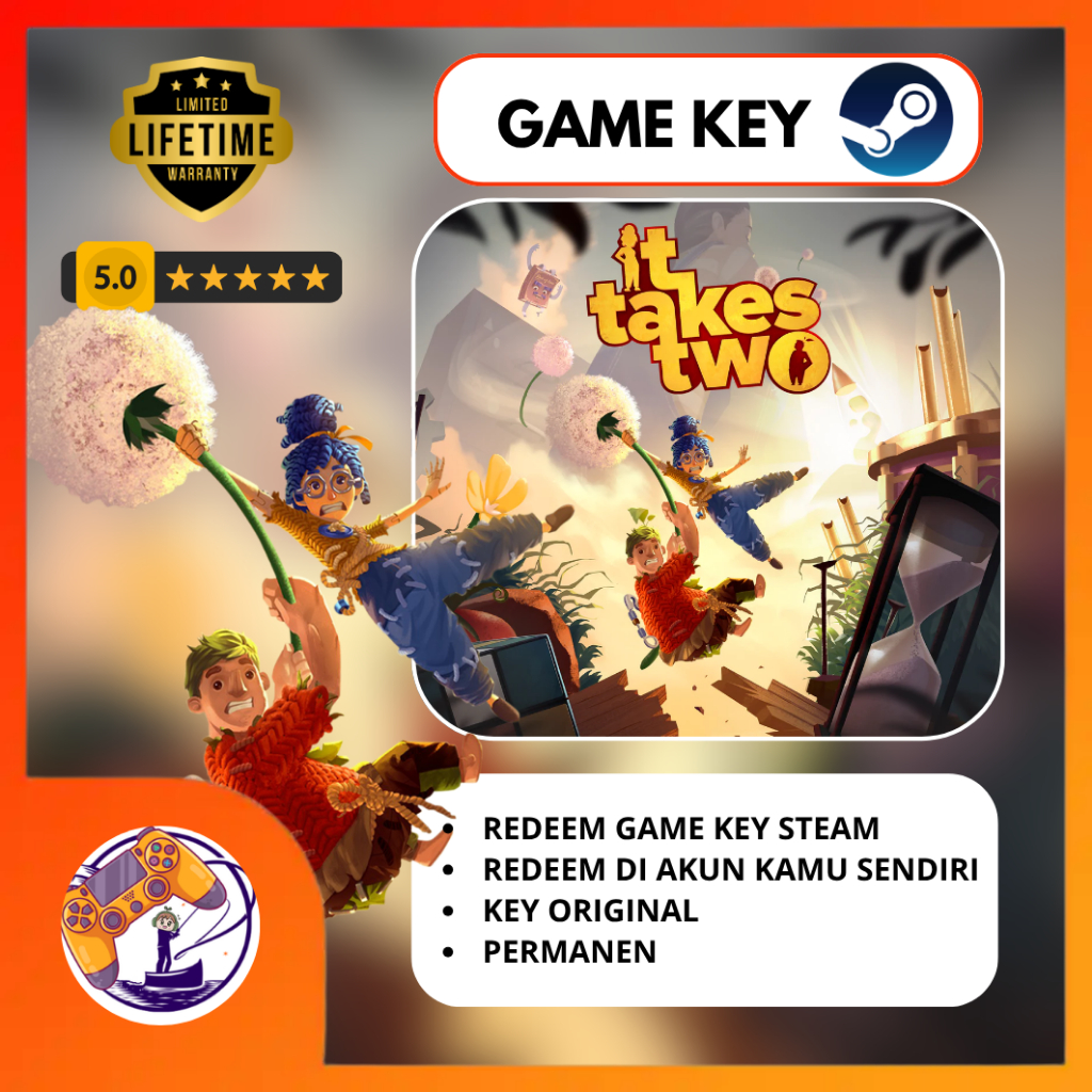 Jual It Takes Two / PC Game / STEAM / EA ORIGIN / Game Key | Shopee ...