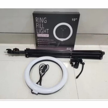 Ring Light Led Tripod Untuk Konten Kreator