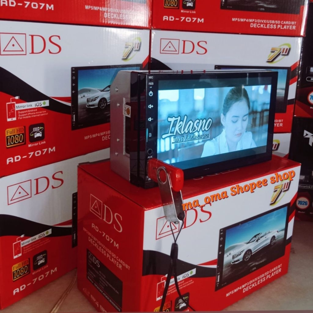 Jual Head Unit Double Din 7